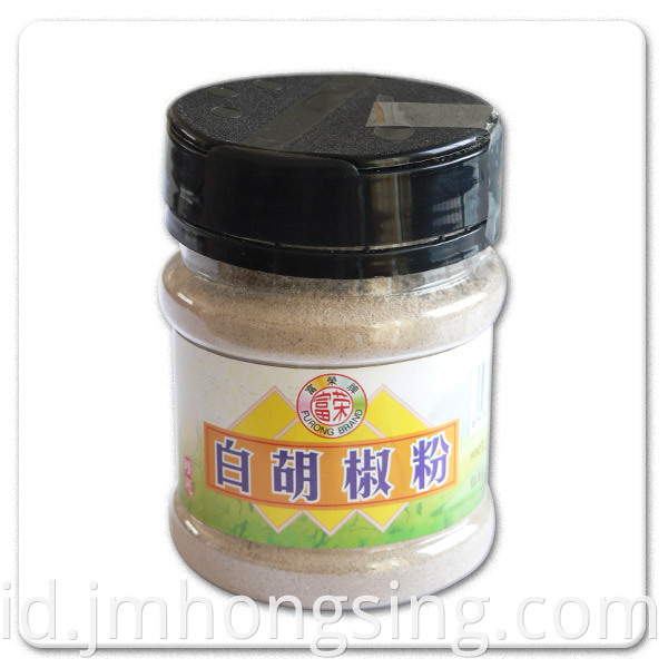 113G White pepper powder plastic bottled